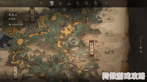 网友热议：如何查看《黑神话悟空》小地图？调出游戏地图方法揭秘！